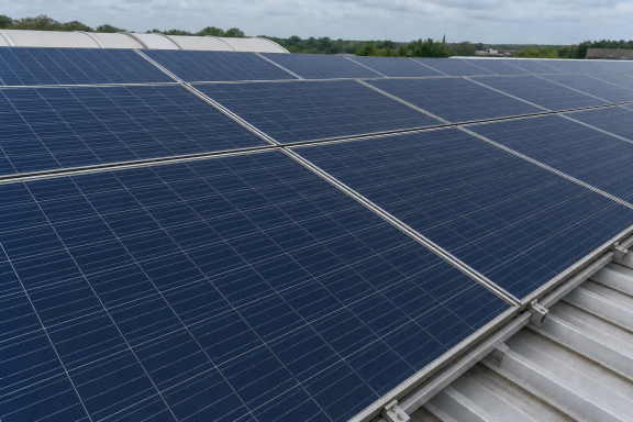 Saubere Solarmodule nach professioneller Solarreinigung